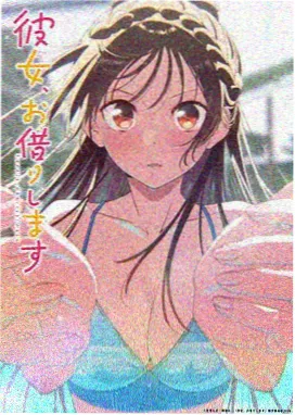 动画长片的分镜稿与色卡摆放在桌面上